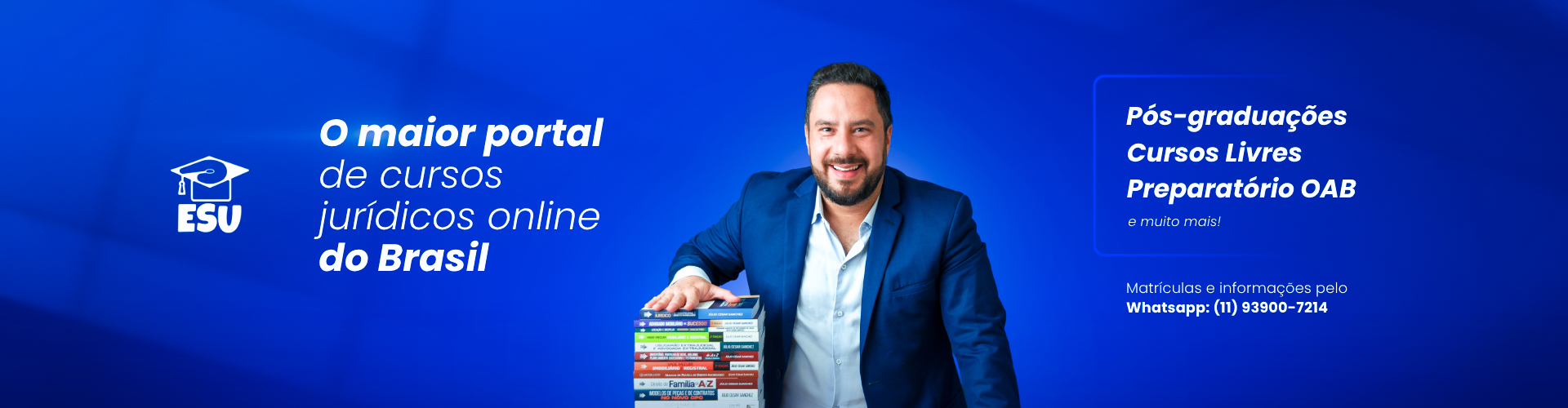 Banner (PDP) V2 - O maior portal de cursos jurídicos online do Brasil (ESU)